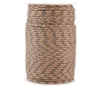Corde de parachute de qualité militaire, résistance à la rupture de 250 kg, adaptée aux conditions extrêmes, tricot compact pour une manipul