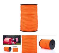 Corde de parachute haute résistance 550 lb, en nylon fabriqué aux États-Unis, pour usage extérieur, polyvalente, durable et résistante, équi