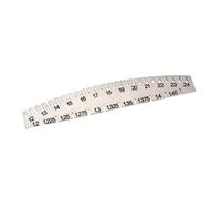 Corde de piano en métal - Outil de mesure pour instruments de clavier et maintenance - Règle de réglage
