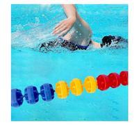 Corde de piste de piscine - Bouée de traction pour la sécurité de la piscine, équipement de corde flottante pour différencier les zones profondes et peu profondes