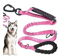 Corde de Plomb pour Chiens, Corde d'entraînement pour Chiens | Pas de tête de Marche à Tracer,Absorbant des Chocs, Ruban adhésif avec poignée Douce, Tracteur réglable pour Les Grandes Race Chiens