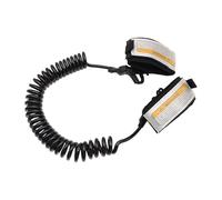 Corde de plongée, cordon de poignet anti-perte, connecteur de plongée enroulé à ressort, corde à main haute résilience, équipement de sécurité pour une utilisation sous-marine par adolescents ou