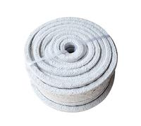 Corde de poêle, corde de feu, joint de corde - Joint en fibre céramique corde torsadée 32 pieds, joint de porte de four de chaudière de poêle, 16 * 16 mm * 10 m(16 * 16mm*10m)
