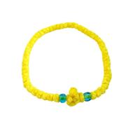 Corde de prière chrétienne orthodoxe grecque Chotki Komboskoini faite à la main Jaune