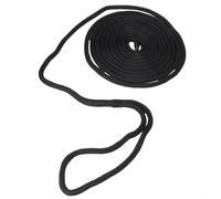 Corde de quai en nylon de 38,1 cm pour yachts, kayaks, bateaux gonflables avec extrémités de protection et anneau de corde pour un amarrage et une fixation faciles