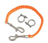 Corde de Rangement pour caméra sous-Marine - Panneaux de lanière résistants à l'abrasion, Support de Sangle rétractable à 360 degrés, écran de caméra étanche, kit d'accessoires de plongée |