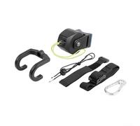 Corde de remorquage rétractable pour vélo pour enfant 2 x 5 m pour des promenades en plein air sûres et contrôlées