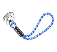Corde de remorquage robuste avec connecteur en acier inoxydable, ligne de quai de qualité marine pour kayaks, canoës, PWC et petits bateaux, capacité de 2721,6 kg Sangle de remorquage en polyéthylène