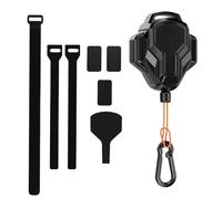 Corde de Remorquage Vélo 2.5m Rétractable Automatique | Attache Élastique Cyclisme pour Sentier - Connecteur Toutes Saisons pour Activités en Plein Air Familiales Exercice Quotidien Parc Camping