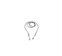 Corde de remplacement 3M Peltor Cordelette de rechange pour bouchons d'oreille 3M Peltor LEP-100