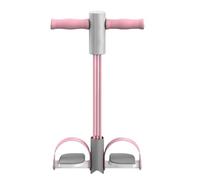 Corde de résistance à pédale - 55 x 27 cm - Entraînement à domicile - Appareil de musculation élastique de résistance pour le fitness - Tonification complète du corps pour bras, jambes, exercices