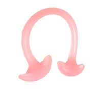 Corde de Résistance en Silicone Rose pour Yoga et Stretching | Anneaux de Prise Confortables, Usage Simple et Robuste, pour Seniors et Garçon et Filles, Maison et Couleur Aléatoire