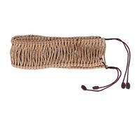 Corde de rotin de décoration de handpan, corde de chanvre tressée à la main pour tambour de langue en acier, anneau tissé de tambour éthéré de 13 tons avec protection et design