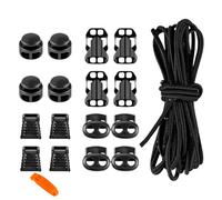 Corde de Sac à Dos d'extérieur - Ensemble de Remplacement de -Huit pièces, matériau en Nylon, Conception à Longueur réglable, Extension de Stockage Flexible | Idéal pour la randonnée, l'alp