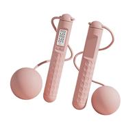 Corde de saut sans fil, écran LED de saut avec boule sans fil : cordes à sauter pour la remise en forme, brûler des calories, entraînement à la maison