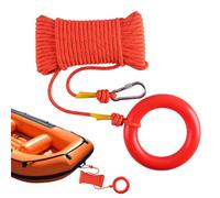 Corde de Sauvetage,Flottante et réfléchissante de sécurité - Accessoire de Natation Flottant de Sécurité - pour Bateau, pêche, Camping, randonnée, Natation, Escalade, amarrage, Kayak, canoë