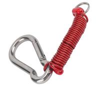 Corde de sécurité à fermeture éclair, câble de rupture remorque, Anti-chute, bande crochet à ressort rétractable pour voiture, rouge