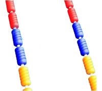 Corde de sécurité avec flotteurs pour séparateurs de voie de piscine - Corde de sécurité de 7,5 m pour sources chaudes, plage, parcs aquatiques - Corde de séparation durable (6 cm de largeur)