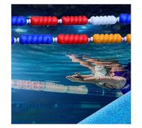 Corde de sécurité avec flotteurs - Séparateur de piscine durable pour l'entraînement de natation, l'utilisation d'un sauveteur et des sports nautiques - Visibilité et sécurité améliorées