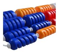 Corde de sécurité avec flotteurs, séparateur de sécurité for Piscine, Corde avec kit de flotteurs, séparateurs de couloirs de Piscine(9cm,19/62.34FT)