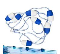 Corde de sécurité de piscine sûre et résistante aux intempéries | Corde flottante pour marquer la profondeur pour les courses d'eau, sauveteurs, publics, intérieurs et