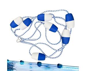 Corde de sécurité de piscine sûre et résistante aux intempéries | Corde flottante pour marquer la profondeur pour les courses d'eau, sauveteurs, publics, intérieurs et