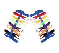 Corde de Sécurité en Nylon Bleu pour Garçon et Filles 2 Pièces 3 | 14 Poignées, Groupe 12 Garçon et Filles et 2 Enseignants, Usage Garderie et Activités Extérieures