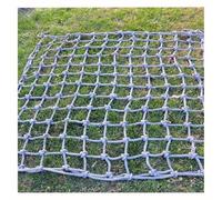 Corde De SéCurité Filet d'escalade Filet De Protection Net De Plafond IntéRieur DéCoration Net Balcon Filet Garde-Corps Chanvre Corde(14mm-12cm,1X2m/3.3X6.6ft)