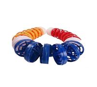 Corde de sécurité flottante pour piscine avec bouée, 1 m, séparateur en nylon pour piscines intérieur/extérieur, parfait pour séparer les zones d'eau profonde et peu profonde