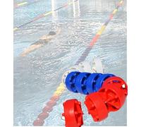 Corde de sécurité pour piscine 25 m - Séparateur hexagonal durable pour piscines creusées et hors sol, idéal pour la natation en eau peu profonde et l'entraînement à la sécurité