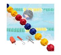 Corde de sécurité pour piscine avec flotteurs, facile à installer, séparateur de voie pour équipement de plage et de piscine