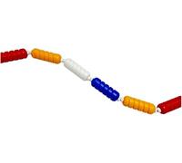 Corde de sécurité pour Piscine, Corde de sécurité avec flotteurs, séparateur de couloirs de Piscine en Spirale for délimiter Les Zones dangereuses (9 cm, 26/85,30 Pieds)(6cm,35/114.83FT)
