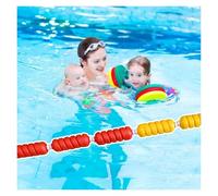 Corde de sécurité pour piscine, corde de sécurité pour une meilleure visibilité et sécurité, séparateur de voie de piscine facile à installer