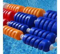 Corde de sécurité professionnelle pour bouée de natation - 8 m - Cordon d'isolation flottant - 6 cm de diamètre - Équipement de sécurité pour nageurs