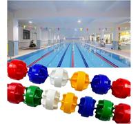 Corde de sécurité professionnelle pour piscine avec flotteurs, séparateurs de voie pour extrémité peu profonde et profonde, assure la sécurité de la zone de baignade