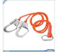 Corde de sécurité - VGEBY - 12 mm - Résistance à la rupture 1800 kg - Multi-usages - Nylon et acier