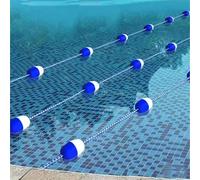 Corde De Séparation De Couloir De Nage Réglable De 87 M (285,4 Pi), Séparateur Flottant pour Piscines Enterrées, Idéal pour Les Parties Peu Profondes Et One Color L 78m/255.9ft