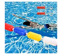 Corde de séparation de couloir de piscine pour compétitions d'adolescents - Ligne de flottaison de sécurité pour zones dangereuses, bouées bleues, blanches, rouges et jaunes (6 cm de diamètr