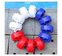 Corde de séparation de sécurité flottante pour piscine - Ligne de sécurité anti-vagues pour piscines, 1 m à 11,9 m de long, kit de flotteur durable pour une division sécurisée de la piscine