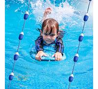 Corde de séparation de sécurité pour enfants - Lignes flottantes - Facile à installer - Bouée de balle - Laisse pour piscine sûre - Séparateur de zone de natation efficace