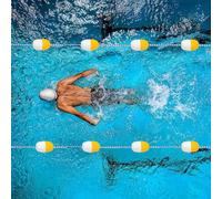 Corde de séparation de sécurité pour piscine avec bouées flottantes pour sources chaudes et plages