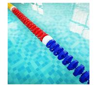 Corde de séparation de sécurité pour piscine avec flotteurs, 9,1 m à 25 m, réglable, idéale pour les piscines, les parcs aquatiques et les sources chaudes, 5,8 m de long