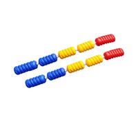 Corde de séparation de sécurité pour piscine et flotteur de 1 à 18 m - Ligne de sécurité anti-ondes pour piscines intérieur/extérieur - En nylon durable - Profondeur de séparation de la piscine : 9 m