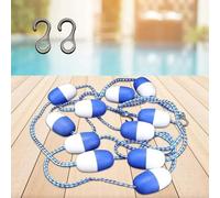 Corde de séparation de sécurité professionnelle pour piscines d'intérieur/extérieur, parcs aquatiques et sources chaudes