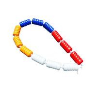 Corde de séparation flottante anti-vague pour piscine, 1 m à 25 m, kit de sécurité pour piscine, flotteur de sécurité en nylon durable, séparateur d'eau réglable, longueur 6 m