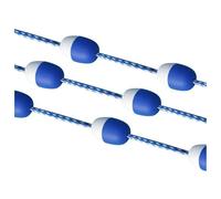 Corde de séparation flottante de sécurité pour piscine - Kit de ligne de voie pour la sécurité de la piscine divisant les zones dangereuses et les pistes de natation - Durable et facile à installer