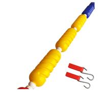 Corde de séparation flottante pour piscine, bouée de sécurité pour piscine, corde métallique pour flotteur de piscine et séparation