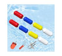 Corde de séparation for flotteur de sécurité for piscine, kit de flotteur for séparation de haut-fond, équipement for couloir de piscine, installation facile for parc aquatique de plage(Wire Rope,1 me