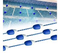 Corde de séparation réglable de 56 m pour entraînement de natation et compétitions, facile à installer, design durable et flexible