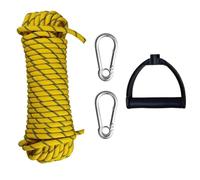 Corde de ski nautique avec poignée Corde de remorquage en nylon Traction de chariot de traîneau pour wakeboard Kneeboard Équipement de snowboard Traction de chariot de traîneau de remorquage en nylon